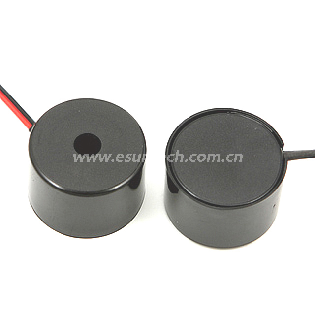 Piezo wired buzzer EPB3020W1305-TC-12-3.5-R 6V 12V active buzzer supplier China - ESUNTECH